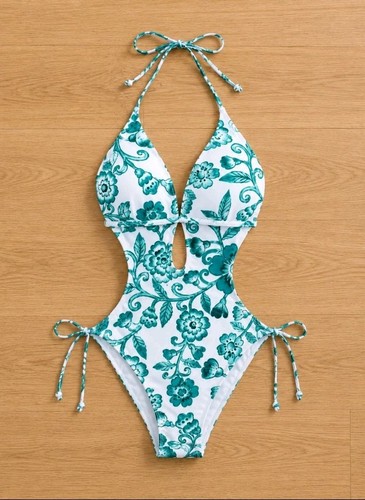 Damen badeanzug monokini weiß - damen,