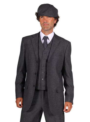 20er jahre anzugjacke grau - 20er,