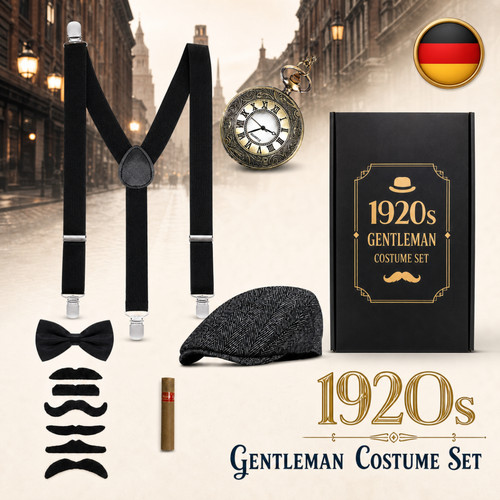 Kostüm herren 20er jahre set - kostüm,