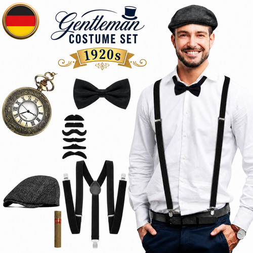 Kostüm herren 20er jahre set - jahre,